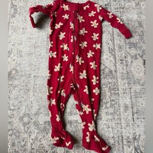 Janie And Jack Gingerbread Pajamas 3-6 Months